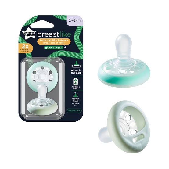 Tommee Tippee Breast-Like Soother 2pack 0-6 months 