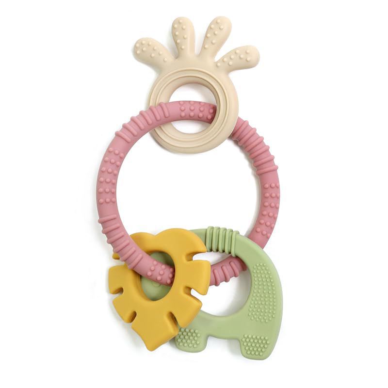 4 in 1 Ring Baby Teether 