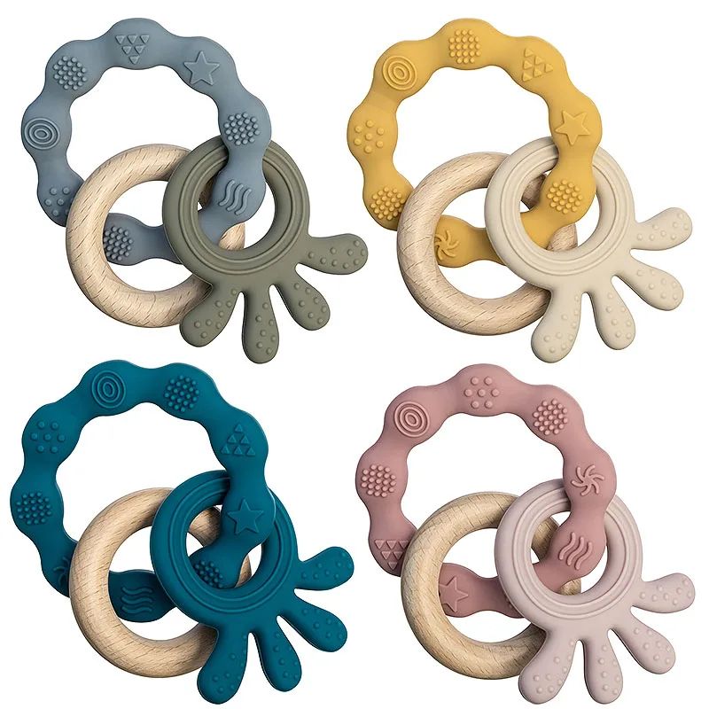 3 in 1 Octopus Baby Teethers